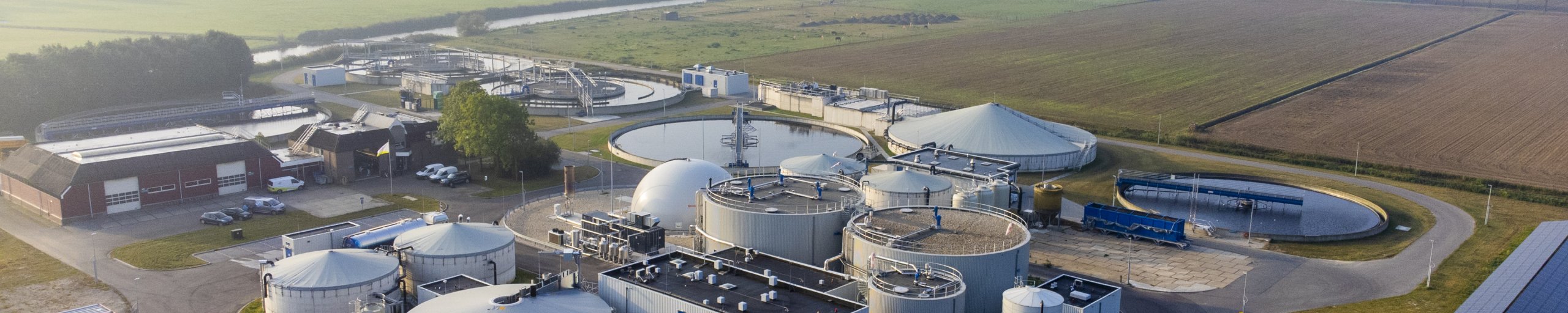 Luchtfoto Energiefabriek Sleeuwijk