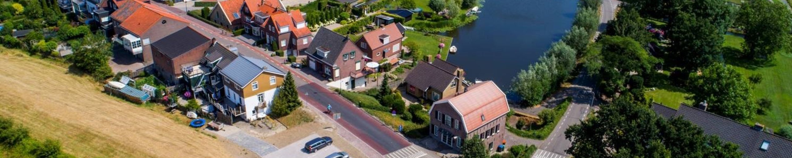Luchtfoto mogelijke locatie nieuw gemaal