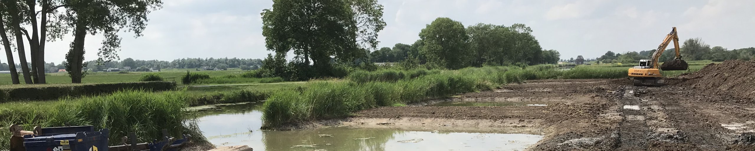 Paaiplaats in aanleg