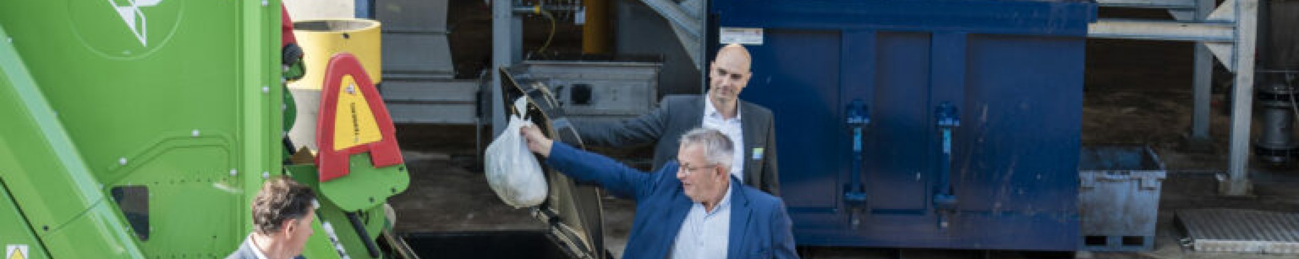 Openingshandeling luierinstallatie