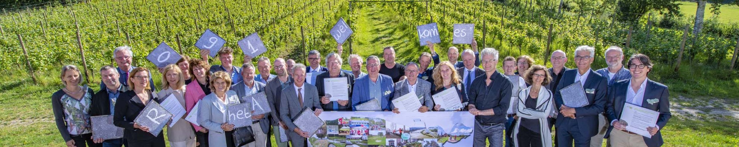 Ondertekening RAS Rijk van Maas en Waal in juni 2019