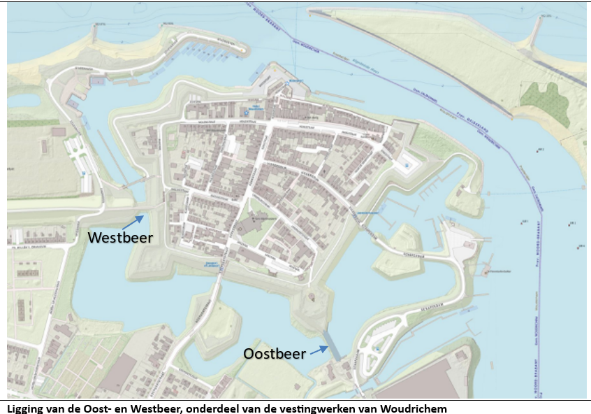 Ligging Beren Woudrichem