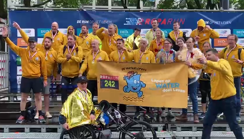 Groepsfoto de Waterlopers